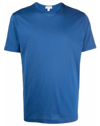 Sunspel Short Sleeved Cotton T Shirt