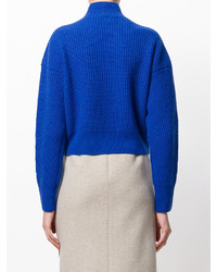 MSGM Studded Cropped Jumper