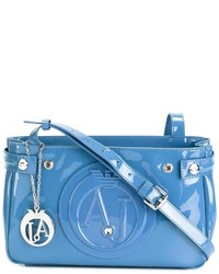 Armani Jeans Embossed Logo Crossbody Bag