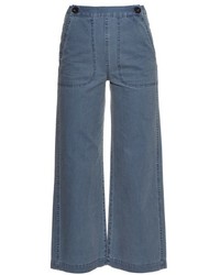 MiH Jeans Mih Jeans Nautical High Rise Wide Leg Trousers
