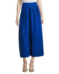 DELPOZO Solid Cropped Pants