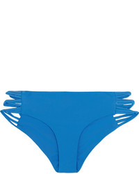 Blue Cutout Bikini Pant