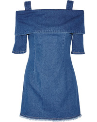 Blue Denim Bodycon Dress