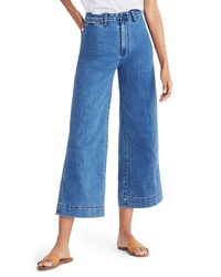 Madewell Emmett Crop Wide Leg Jeans