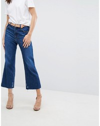 J Brand Joan High Rise Wide Leg Crop Jeans