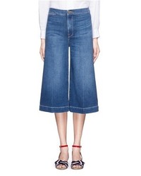 Frame Denim Le Culotte Wide Leg Cropped Jeans