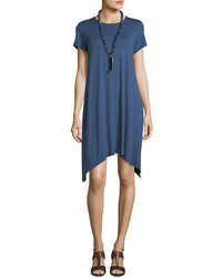 Eileen Fisher Short Sleeve Jersey Dress