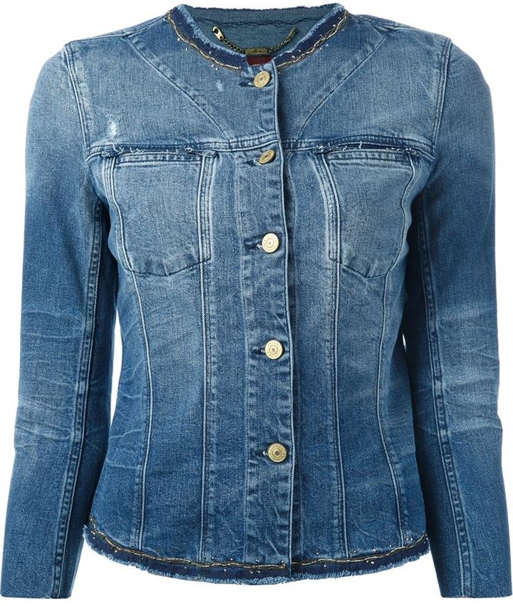 seven for all mankind jean jacket