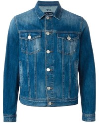 Armani Jeans Stone Washed Denim Jacket