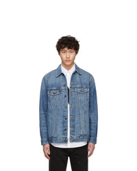 Alexander Wang Blue Denim Aged Daze Jacket