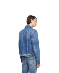 Saint Laurent Blue Denim Classic Jacket