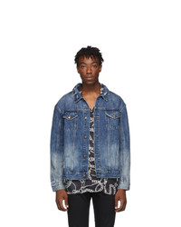 Ksubi Blue Denim No Rules Fancy Dollar Oh G Jacket