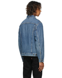 Levi's Blue Denim Vintage Fit Trucker Jacket