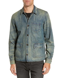 John Varvatos Star USA Darren Star Slim Fit Denim Shirt Jacket