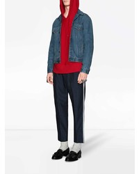 Gucci Denim Jacket With Embroideries