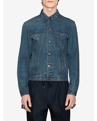 Gucci Denim Jacket With Embroideries
