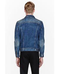 Levi's Faded Blue Denim Trucker Jacket