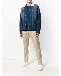7 For All Mankind Faux Shearling Trucker Jacket