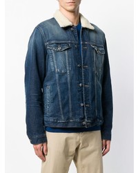 7 For All Mankind Faux Shearling Trucker Jacket