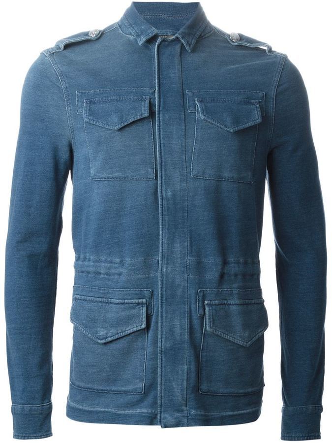 denim field jacket