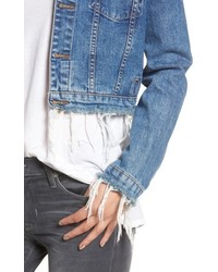 Hudson Jeans Garrison Crop Denim Jacket