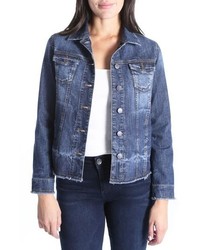 KUT from the Kloth Kut From The Koth Unhemmed Denim Jacket