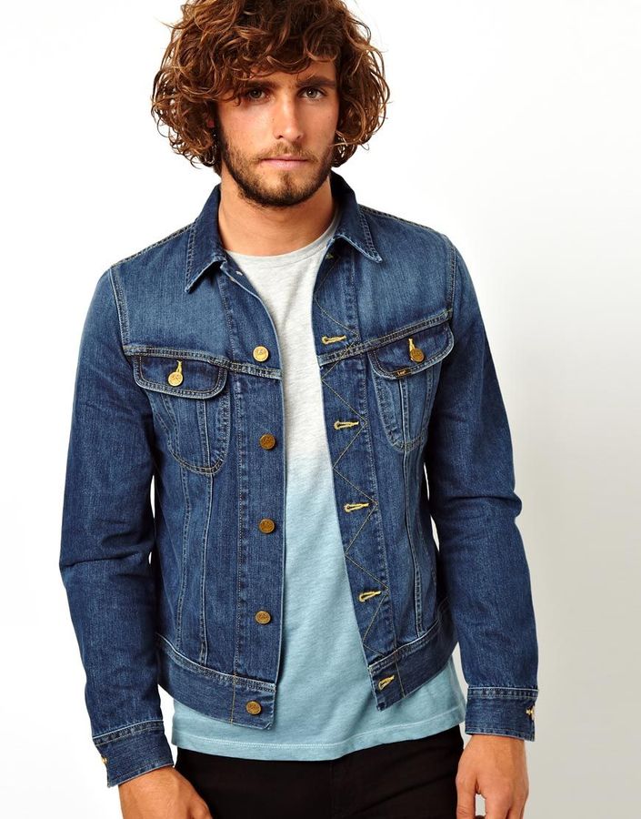 Lee Denim Jacket Rider Slim Fit Epic Blue | Where to buy & how to wear