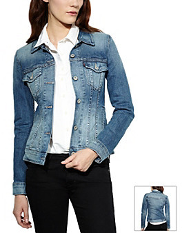 Levi's Levis Fitted Trucker Jean Jacket Saddle Blue | Where to buy ...