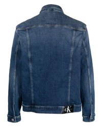 Calvin Klein Jeans Logo Patch Denim Jacket