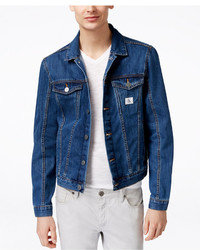 Calvin Klein Jeans Medium Wash Denim Trucker Jacket
