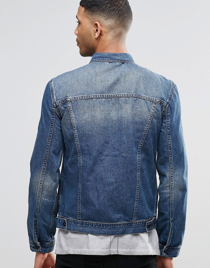 Religion Midwash Denim Jacket, $130 | Asos | Lookastic