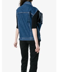 Y/Project Y Project Denim Sleeveless Jacket