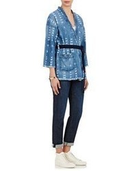 Current/Elliott Denim Kimono Jacket Blue