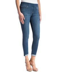 Liverpool Jeans Company High Waist Crop Stretch Denim Leggings