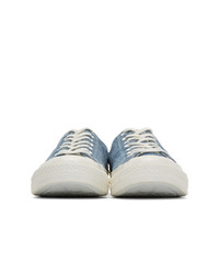 Converse Blue Denim Chuck 70 Low Sneakers