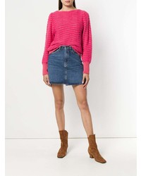 MiH Jeans Button Front Short Skirt