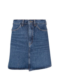 MiH Jeans Button Front Short Skirt