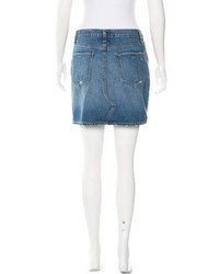 Rag & Bone Denim Mini Skirt