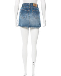 Dolce & Gabbana Dg Denim Mini Skirt