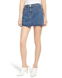 Hudson Jeans The Viper Cutoff Denim Miniskirt