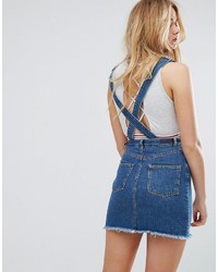 Pull&Bear Cut Out Overall Dress