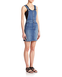 7 For All Mankind Denim Overall Dress