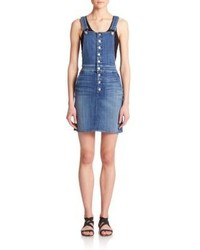 7 For All Mankind Denim Overall Dress