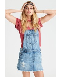 American Eagle Outfitters Denim Overall Dress