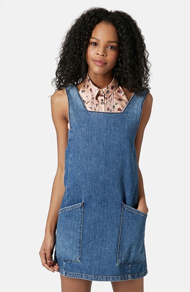 Making A Pinafore Dress Out Of An Old Pair Of Jeans · How To Make A Pinafore  Dress · Sewing on Cut Out + Keep