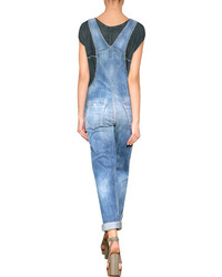 Citizens of Humanity Acid Washed Denim Overalls