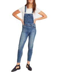 Free People Ankle Skinny Fit Overalls