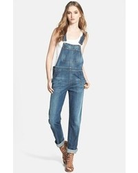 Citizens of Humanity Drama Quincey Overalls Medium Blue Small