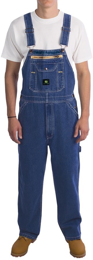 blue jean bib overalls