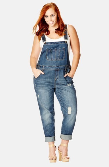 city chic overalls